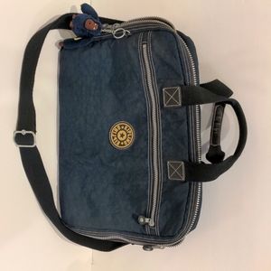Kipling laptop bag navy blue crossbody